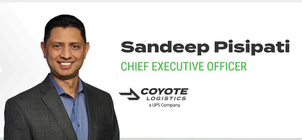 Sandeep Pisipati CEO von COYOTE Logistics