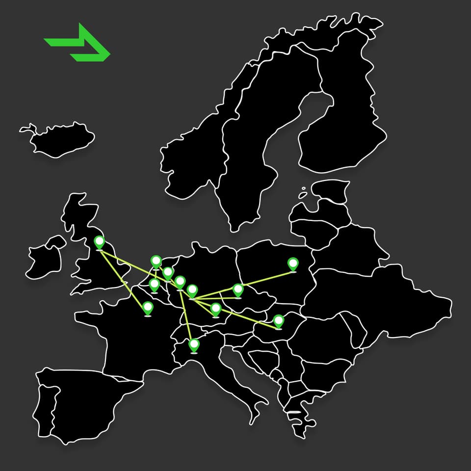 Coyote - Europäisches Netzwerk - Coyote Logistics