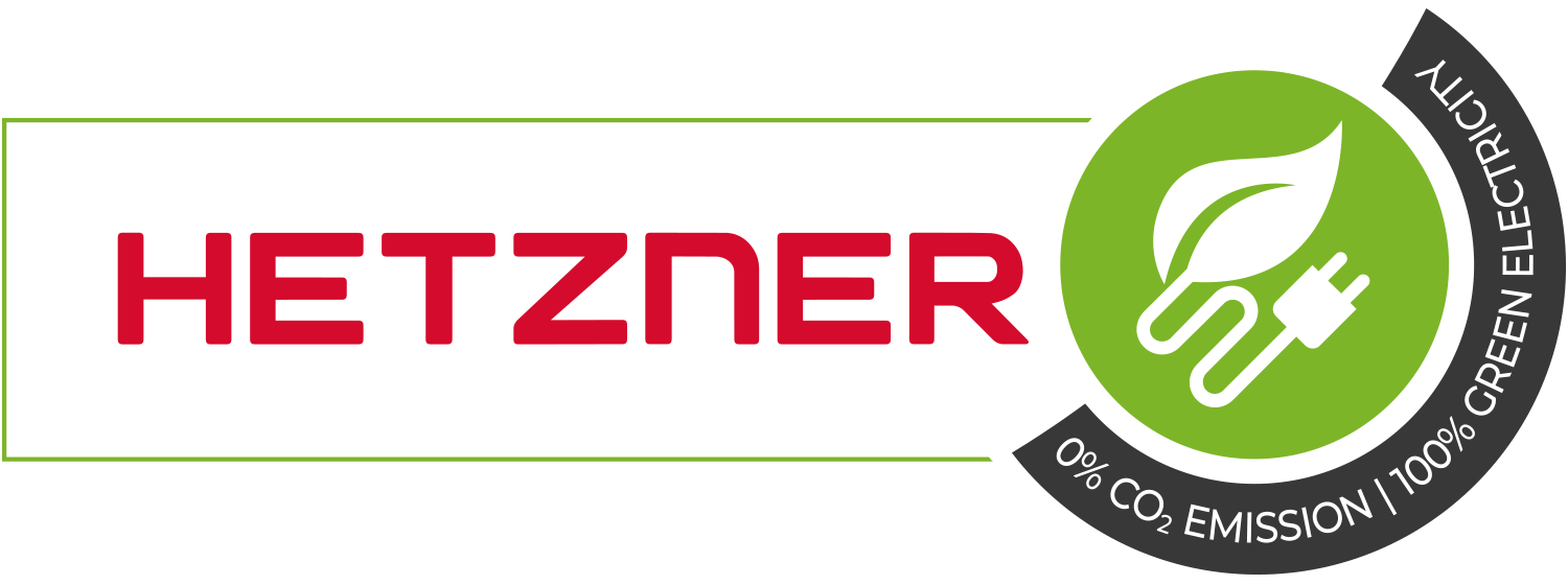 Hetzner Server - 100% emission free