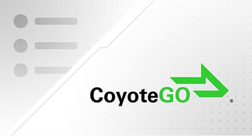 CoyoteGO Carrier Kapitel 4: Management Ihrer aktiven Ladungen - coyote logistics